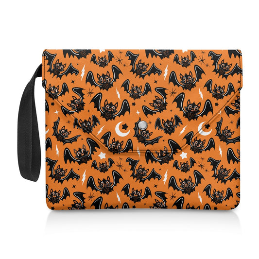 Oh Bats 24 BWO Spooky Gothic Book Kindle Planner Sleeve with Strap