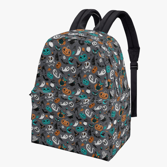 October Hollow 2023 Orange, Turquoise All-over-print Polyester Backpack