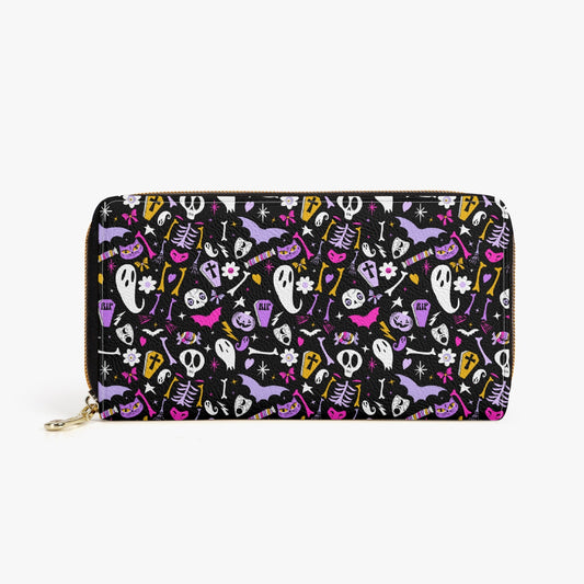 Kreepy Kreeps 2020 Lavender, Gold, Orchid Zipper Wallet