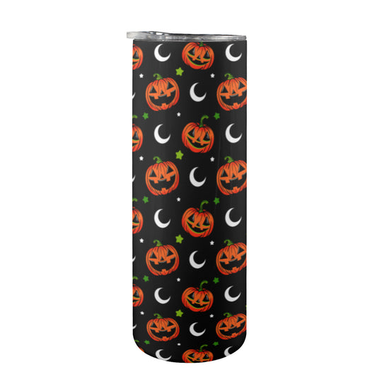 Happy Jack-O-Lanterns 24 BWO 20oz Skinny Tumbler