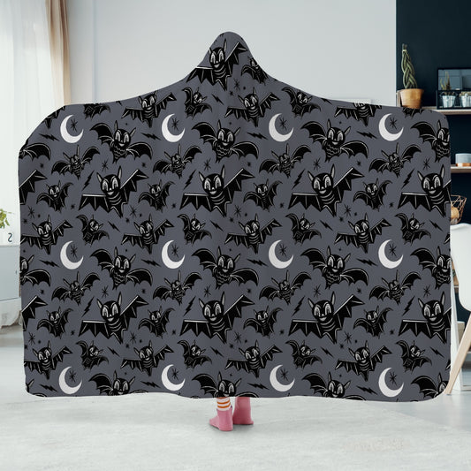 Oh Bats 2023 Gray Hooded Blanket