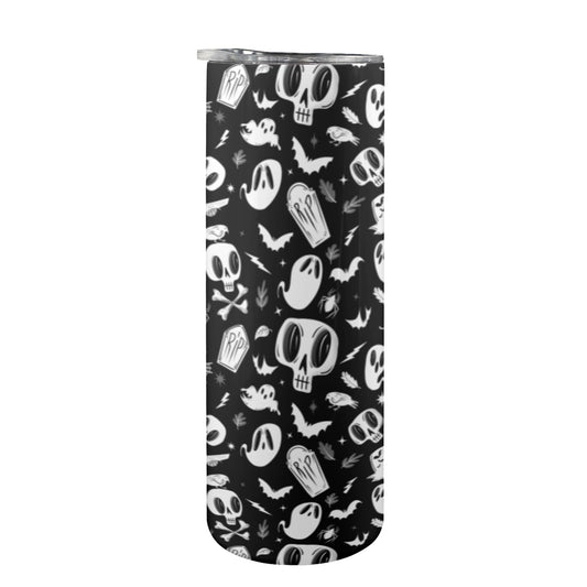 Cemetery Creeps 22 BW 20oz Skinny Tumbler