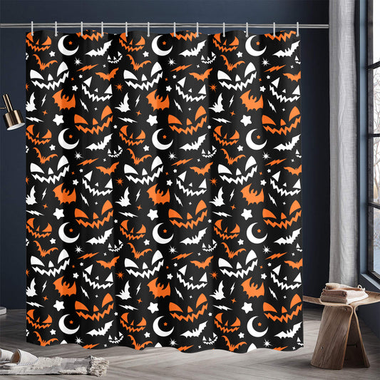 Fun Frights 24 BWO Shower Curtain