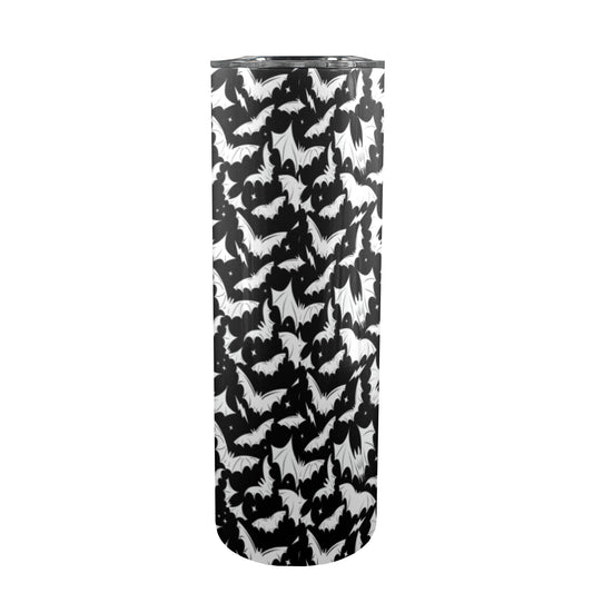 Batty Bats 22 BW 20oz Skinny Tumbler