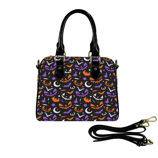 Nite Frights 24 BLKOP Boston Handbag Purse