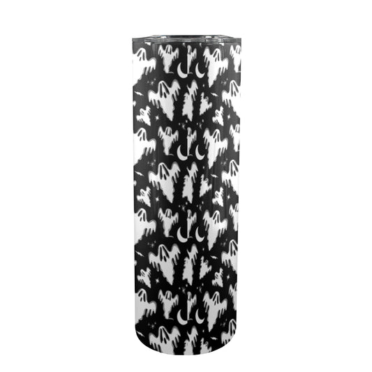 Graveyard Ghosts 23 BW 20oz Skinny Tumbler