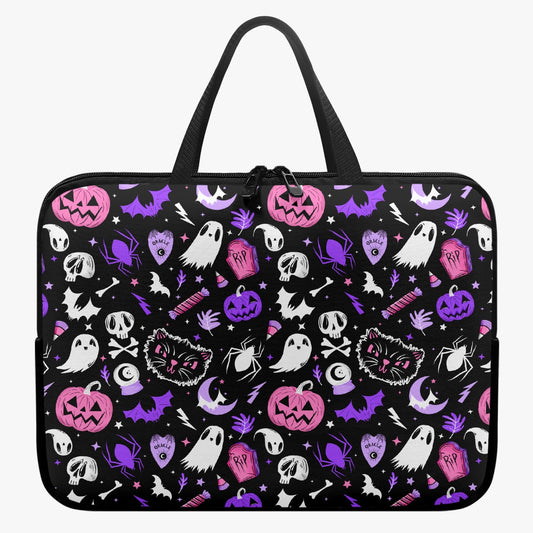 Everything Spooky 2022 Grape Orchid Laptop Sleeve