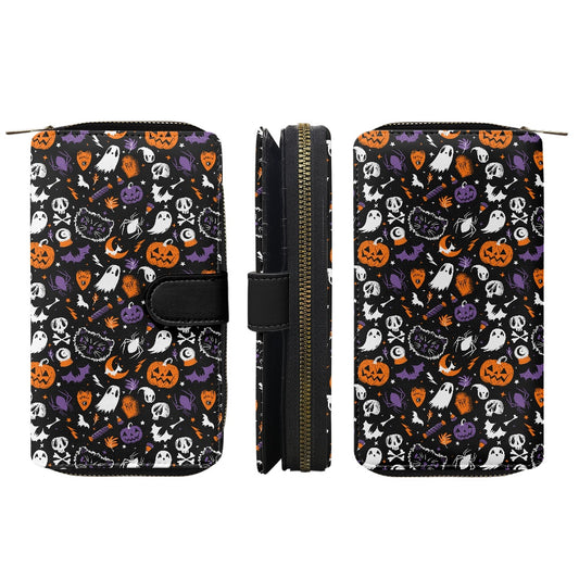 Everything Spooky 22 BWOPRP Double Compartment Wallet