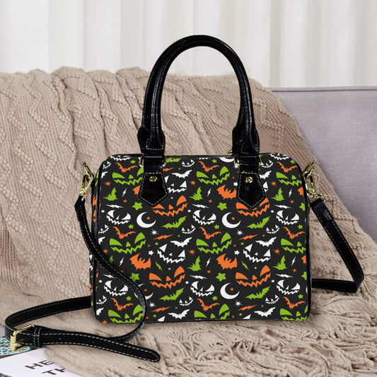 Nite Frights 24 BLKOG Boston Handbag Purse