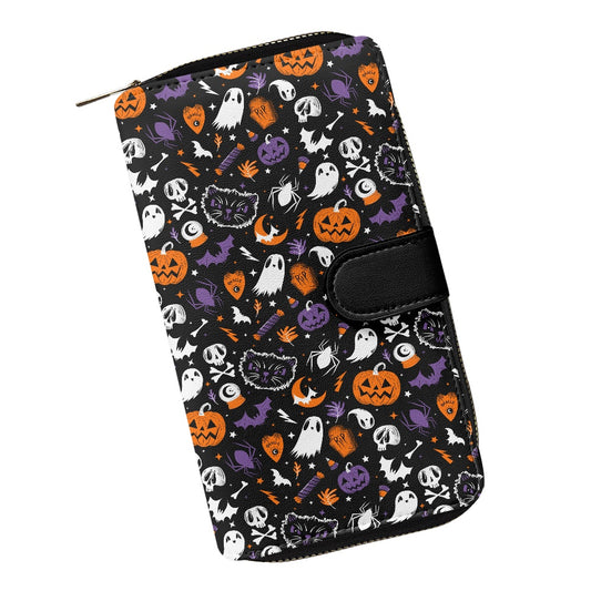 Everything Spooky 22 BWOPRP Double Compartment Wallet