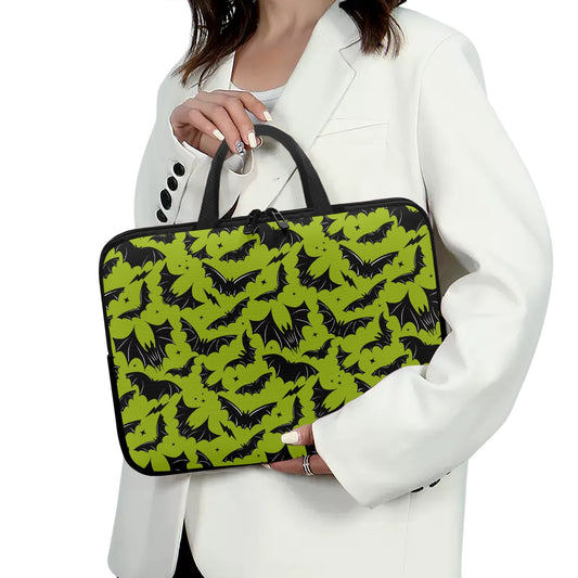 Batty Bats 2023 Chartreuse Laptop Sleeve