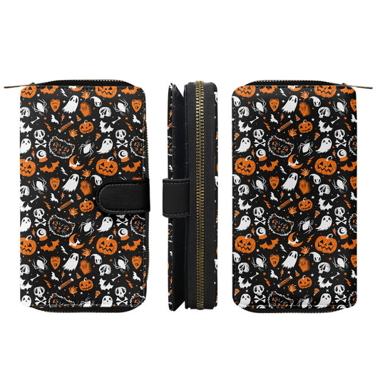 Everything Spooky 22 BWO Double Compartment Wallet