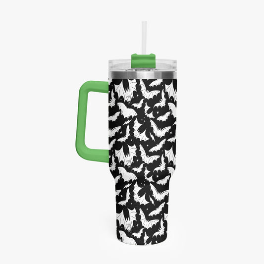 Batty Bats 22 BW 40oz Stainless Tumbler