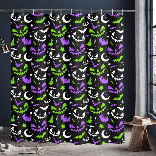 Fun Frights 24 BWPG Shower Curtain