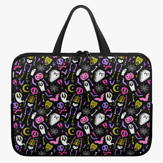 Dearly Departed 2021 Black, White, Pink, Orchid, Chartreuse Laptop Sleeve