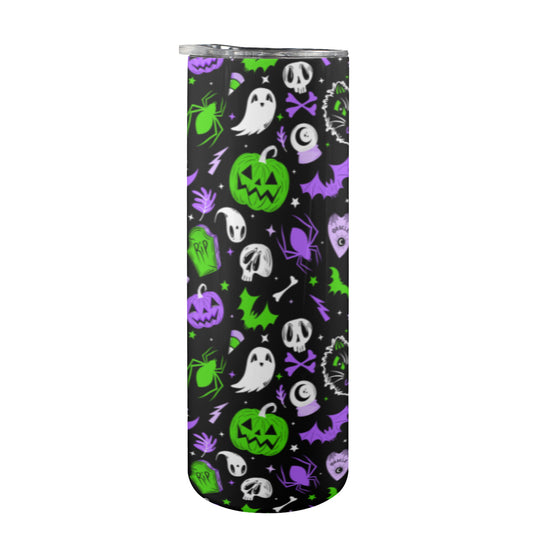 Everything Spooky 22 BWPG 20oz Skinny Tumbler