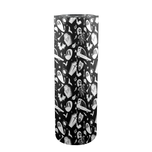 Dearly Departed 22 BW 20oz Skinny Tumbler