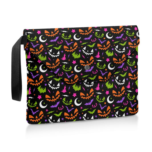 Fun Frights BWOPGP Spooky Cute Halloween Book Kindle Planner Sleeve with Strap