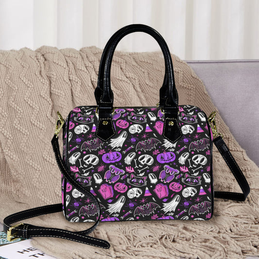 Everything Halloween 24 BPNKPRP Boston Handbag Purse