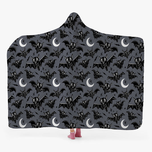 Oh Bats 2023 Gray Hooded Blanket