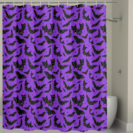 Batty Bats 23 Gothic BWPRP Shower Curtain