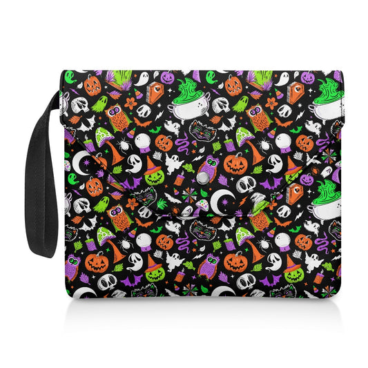 It's Spooky Season BWOGP Spooky Cute Book Kindle Planner Sleeve with Strap