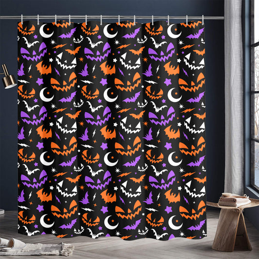 Fun Frights 24 BWOP Shower Curtain