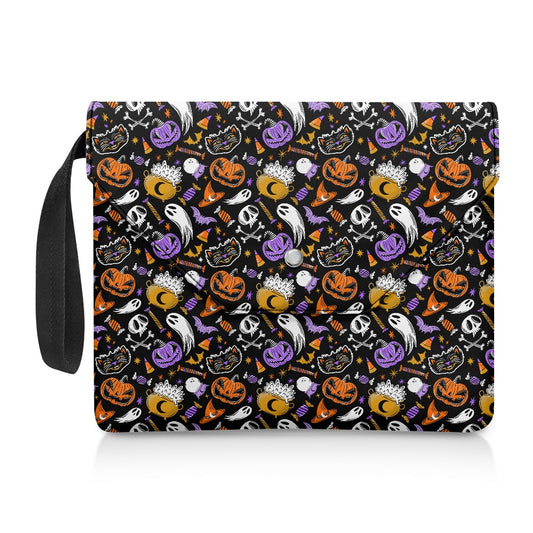 Trick or Treat 23 BWOGLDP Spooky Cute Halloween Book Kindle Planner Sleeve with Strap