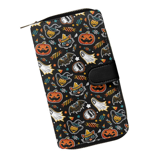 Trick or Treat 24 BWOGLDT Double Compartment Wallet