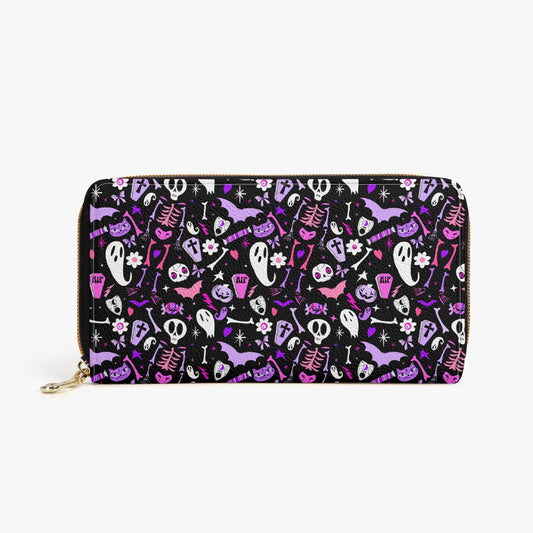 Kreepy Kreeps 2020 Lavender, Orchid, Pink Zipper Wallet