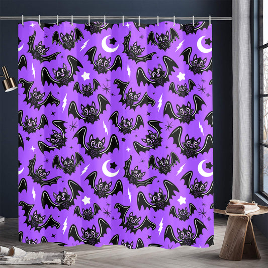 Oh Bats 24 BWPRP Shower Curtain