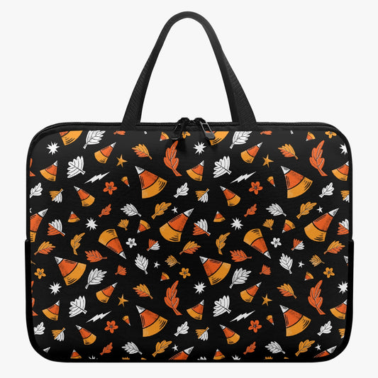 Falloween Candy Corn Laptop Sleeve