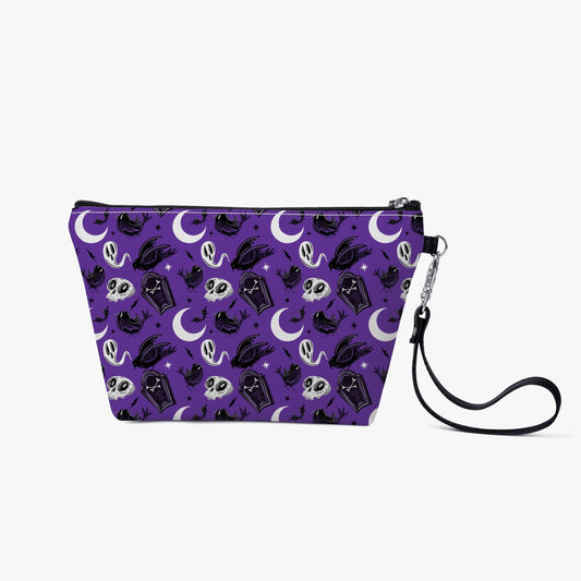 Ravens Hollow 2023 Purple Zipper Sling Cosmetic Bag