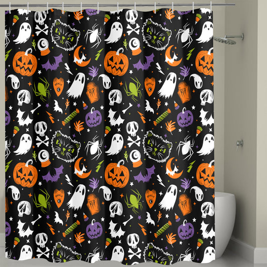 Everything Spooky 22 BWOGP Spooky Shower Curtain