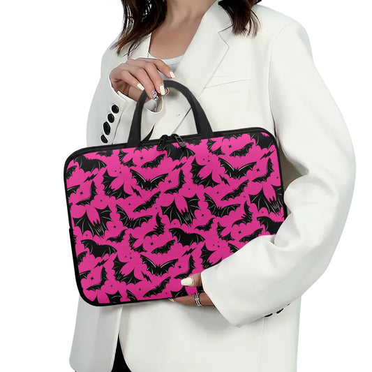 Batty Bats 2023 Hot Pink Laptop Sleeve