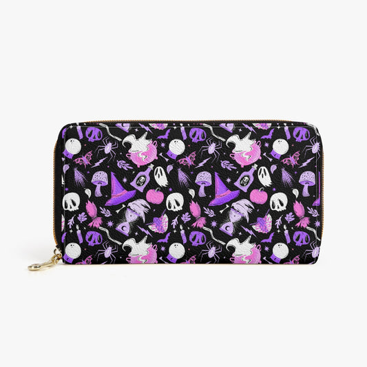 Cast A Spell 2022 Pink, Purple Zipper Wallet