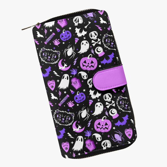 Everything Spooky 2022 Orchid Perry Faux Leather Wallet