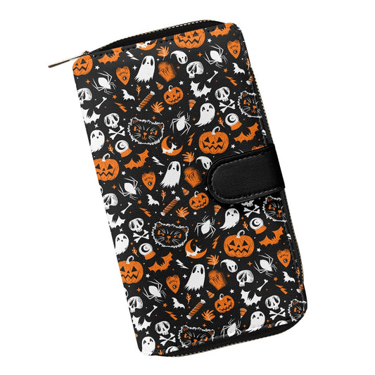 Everything Spooky 22 BWO Double Compartment Wallet