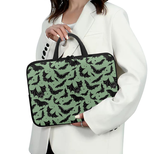 Batty Bats 2023 Sage Mint Laptop Sleeve