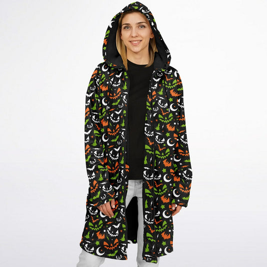 Fun Frights BWOG Zipper Cloak Mid Length Jacket