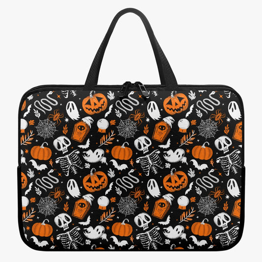 Everything Halloween 2022 Orange Laptop Sleeve