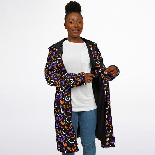 Fun Frights BWOP Zipper Cloak Mid Length Jacket