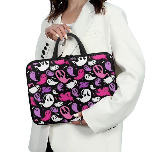 Ghosties 2023 Hot Pink Orchid Laptop Sleeve