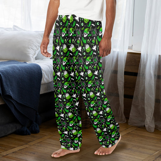 Creepmas Creeps 23 Green Lounge/Pajama Pants with Pockets