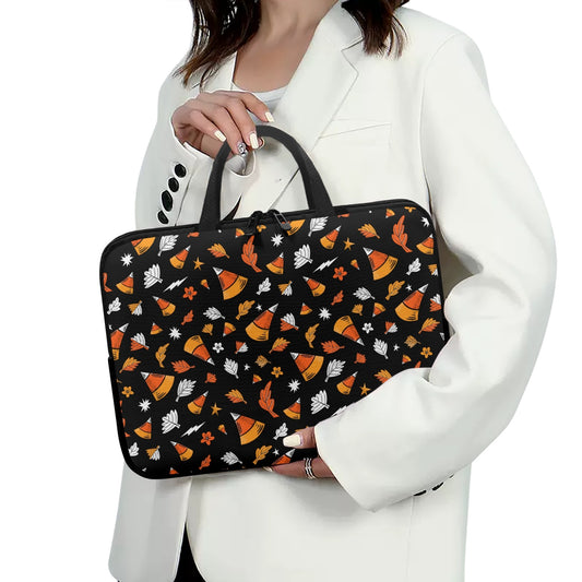 Falloween Candy Corn Laptop Sleeve