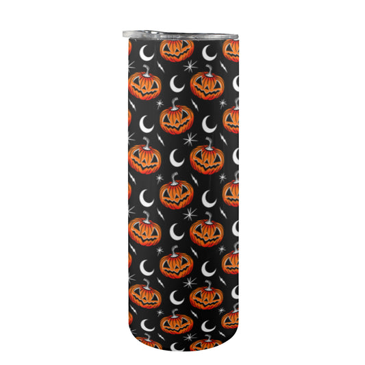 Jack-O-Lantern Moon 24 BWO 20oz Skinny Tumbler