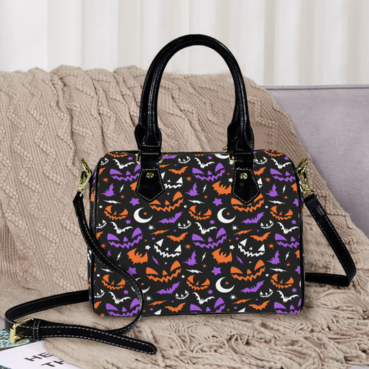 Nite Frights 24 BLKOP Boston Handbag Purse