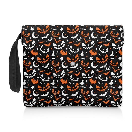 Fun Frights BWO Spooky Cute Halloween Book Kindle Planner Sleeve with Strap