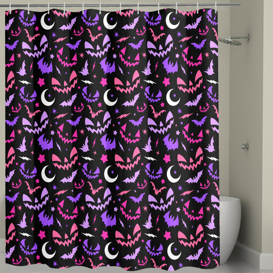 Fun Frights 24 BWPP Shower Curtain