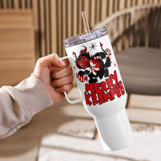 Merry Krampus Travel mug with a handle-25oz or 40oz